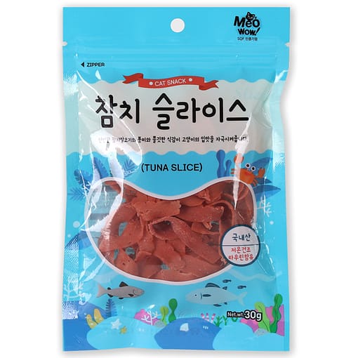 BOW WOW MeoWow Slice Tuna Cat Treats 30g