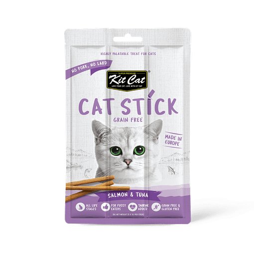 Kit Cat Grain Free Cat Stick - Salmon & Tuna