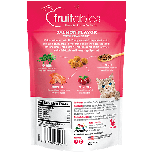 Fruitables Salmon with Cranberry 2.5 Oz.