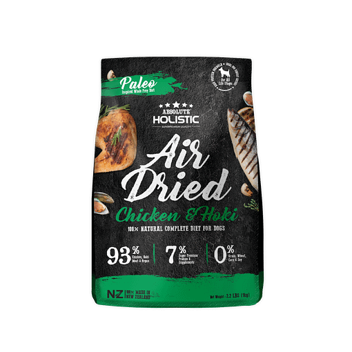 Absolute Holistic Air Dried Chicken & Hoki For Dog