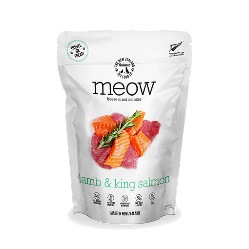 MEOW F/D Raw Lamb & King Salmon Cat 50g