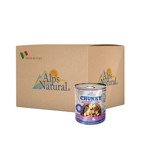 Alps Natural Chunky Turkey Stew Recipe Dog Canned Food Wet Dog Food 720g