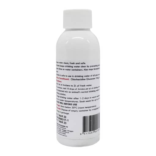 Aviclens Liquid - Water Cleaner & Disinfectant for Birds