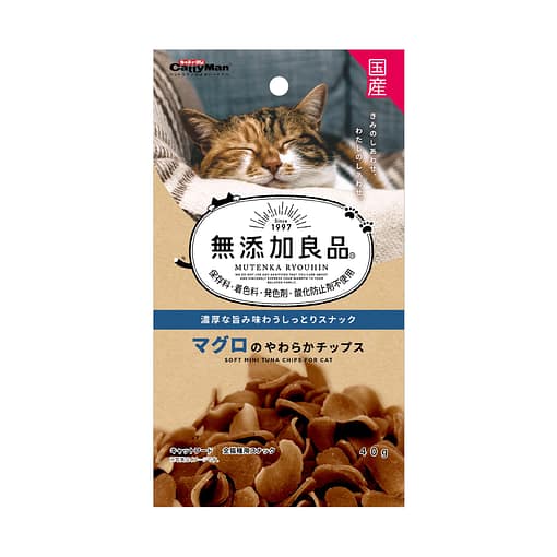 CattyMan Non Add Soft Mini Tuna Chips 40g