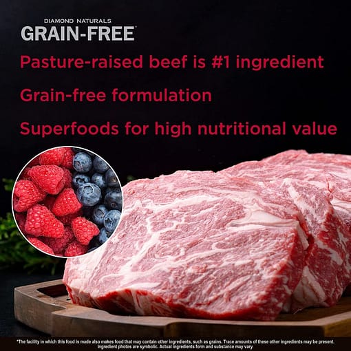 Diamond Naturals Grain-Free Beef & Sweet Potato