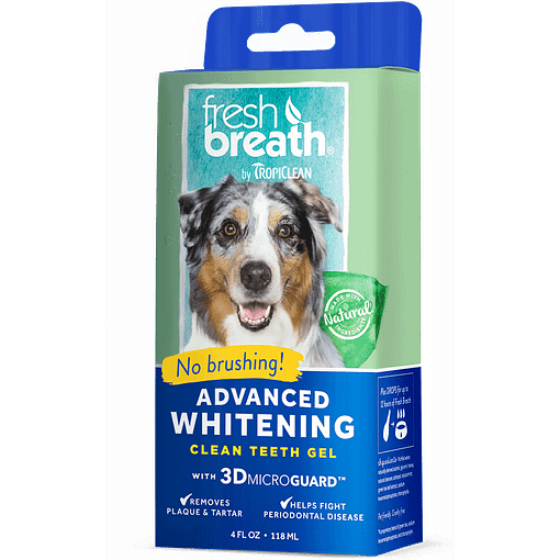 TropiClean Advanced Whitening Gel - With 3D Micro Guard for Dogs