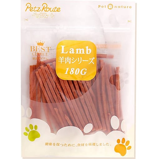 Petz Route Lamb Jerky Dog Treat