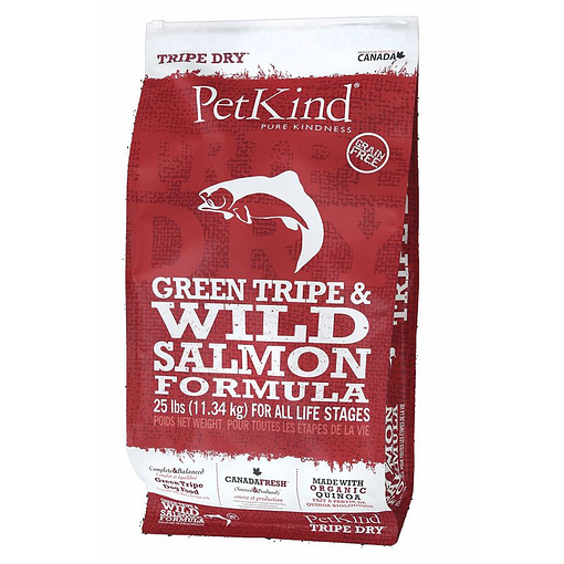 PetKind Green Tripe & Wild Salmon Grain Free Dry Dog Food