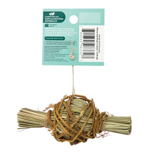 Oxbow Enriched Life - Deluxe Hay Wrap Toy for Small Animals