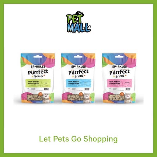 [Any 3 for $8.80] Sparkles Freeze Dried Cat Treats 25g Smart Bundle