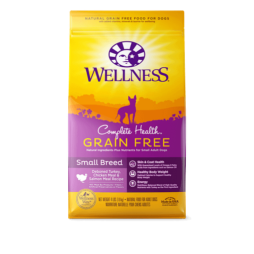 Wellness Complete Health Grain-Free Small Dog - Deboned Turkey, Chicken & Salmon