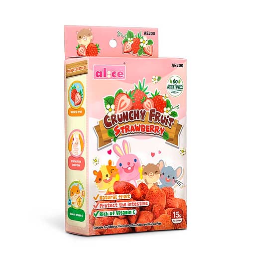 PKAE200 - Crunchy Fruit Strawberry 15g