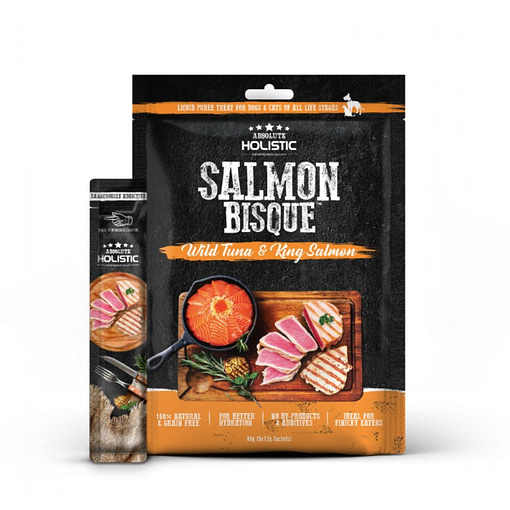 Absolute Holistic Salmon Bisque (wild tuna & salmon