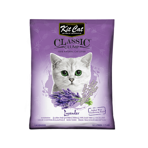 Kitcat Cat Litter 10L/7kg (Lavender)