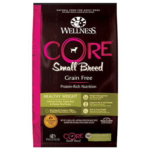 Wellness Core Grain-Free for Small Dog Breed – Healthy Weight