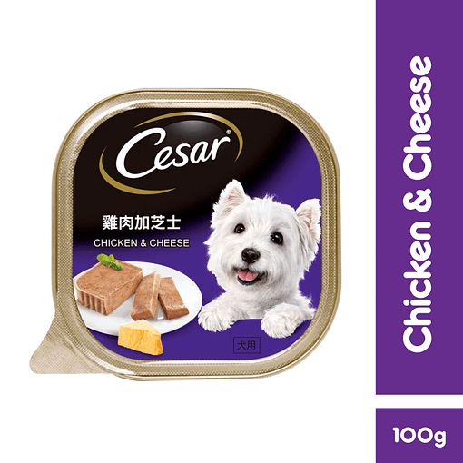 Cesar Dog Food Wet Food Chicken & Cheese 100g