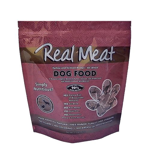 Real Meat Turkey & Venison Air-Dried Food