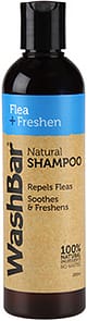 Washbar Natural Flea + Freshen Shampoo Range