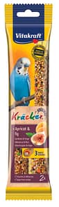 Vitakraft Kracker Apricot & Fig Budgie 2pcs