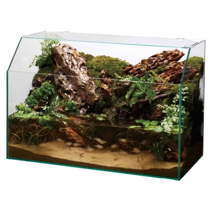 Gex GLASSTERIOR AQUATERRA Slim 450 Glass Aquarium | PetMall Singapore