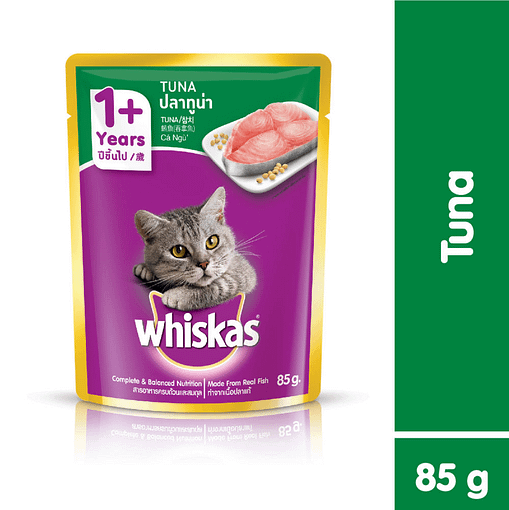 Whiskas Pouch Cat Food Wet Food Tuna 85g