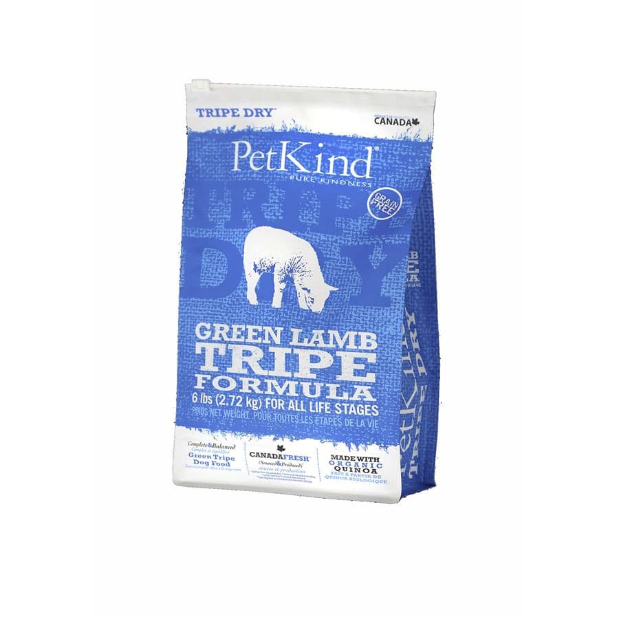 Image showcasing PetKind Green Lamb Tripe Grain Free Dry Dog Food (2 Sizes) | PetMall ...
