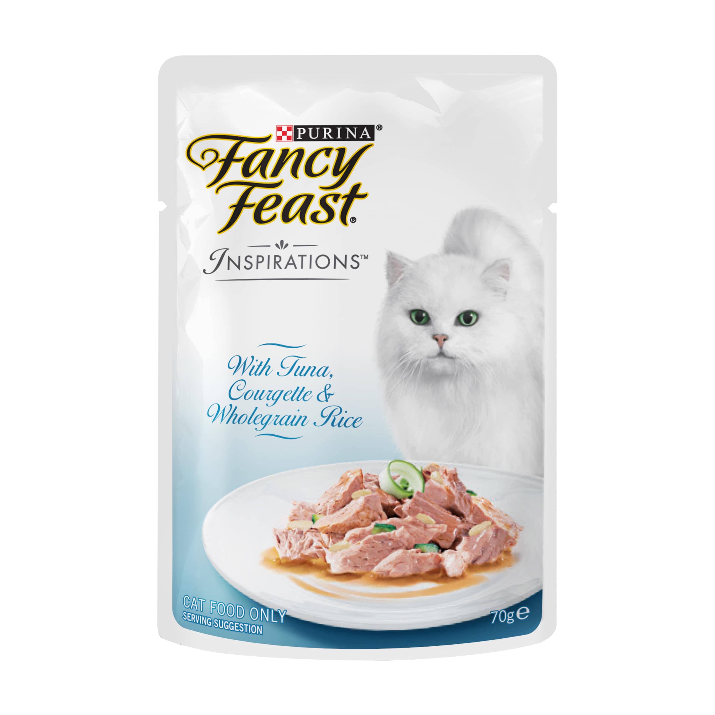 Purina Fancy Feast Inspirations Tuna, Courgette & Wholegrain Rice Wet